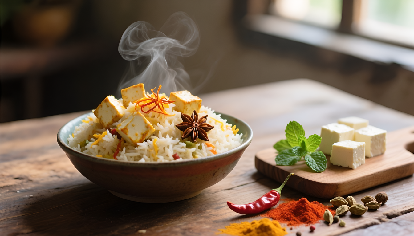 పనీర్ బిర్యానీ